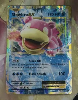 Slowbro EX - 26/108 - Pokemon Evolutions XY Ultra Rare Card NM - Image 1