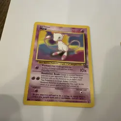 2000 Pokemon the Movie Black Star Promo Cards Mewtwo 12 & 14 NM & Mew 8 MP - Image 2