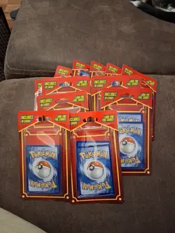 POKEMON 15 Packs of Sealed 2022 MJ Holding 10 Cards Per Pack 150 Cards Total - Image 1