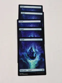 5x Island - Theros Beyond Death - Near Mint - MTG - Image 1