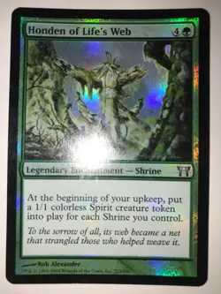 Honden of Life's Web Champions of Kamigawa Foil - Image 1