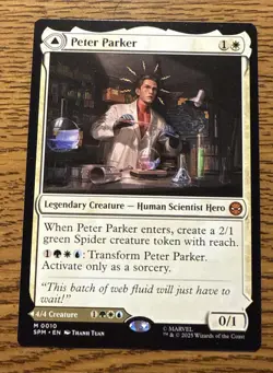 Magic The Gathering Spider-Man - Peter Parker #0010 NM FRESH PULL M - Image 1