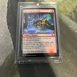 MTG Glittering Stockpile (Foil) - Streets of New Capenna (SNC) #107 MTG - Image 3