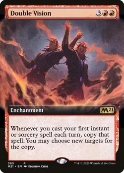 Double Vision - Extended Art Core Set 2021 LP MTG - Image 1