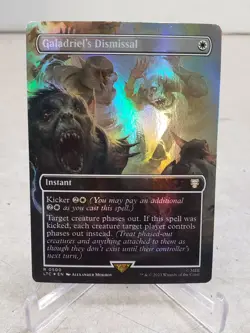 Galadriel's Dismissal (Borderless) #500 (Foil) NM Lord of the Rings Magic MTG - Image 1