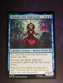 MTG * Madame Web, Clairvoyant Spider-Man * 1X * NM - Image 1