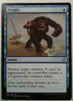 Pongify *Uncommon* Magic MtG x1 Time Spiral Remastered - Image 1