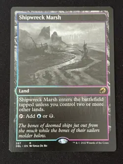 1x MTG Shipwreck Marsh - Innistrad: Double Feature (DBL) #267 - Magic - Image 1