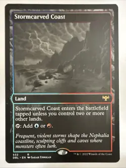 MTG Stormcarved Coast Innistrad: Double Feature 532 Regular Rare - Image 1