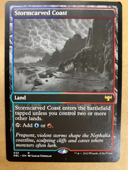 MTG 1x Stormcarved Coast 532 Innistrad: Double Feature Magic the Gathering x1 NM - Image 1