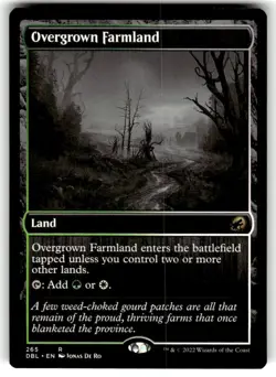 Overgrown Farmland Innistrad: Double Feature Regular MTG NM - Image 1