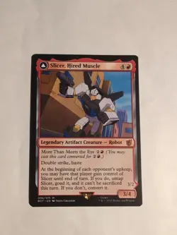 Slicer, Hired Muscle Universes Beyond: Transformers NM!!! - Image 1