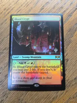 Blood Crypt - Promo Pack: Throne of Eldraine - Foil Rare NM - Image 1