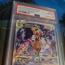 2023 POKEMON SWORD & SHIELD CROWN ZENITH #GG43 FULL ART/ZERAORA VSTAR PSA 10 - Image 3