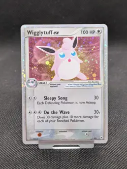 Pokemon Wigglytuff Ex Holo Card 101/101 Hidden Legends Played - Image 1