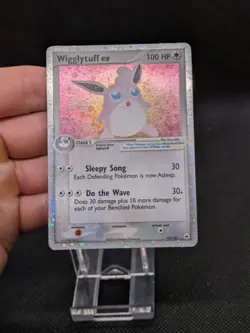 Pokemon Wigglytuff Ex Holo Card 101/101 Hidden Legends Played - Image 3