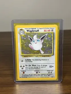 Wigglytuff #16/64 - Jungle Set - Rare Holo Pokemon Card - Image 1