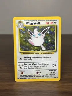 Wigglytuff #16/64 - Jungle Set - Rare Holo Pokemon Card - Image 2