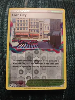 Lost City 161/196 - Lost Origin - Reverse Holo - Pokemon TCG - Image 1