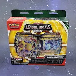 Pokemon TCG League Battle Deck Miraidon ex Regieleki VMAX Seal R New Cards Kit 820650852732 - Image 1