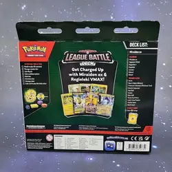 Pokemon TCG League Battle Deck Miraidon ex Regieleki VMAX Seal R New Cards Kit 820650852732 - Image 2