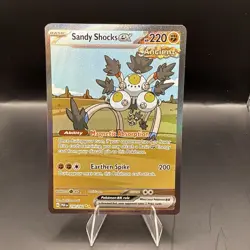 Sandy Shocks EX Special Illustration Rare Card 250/182 Pokemon Paradox Rift NM - Image 1