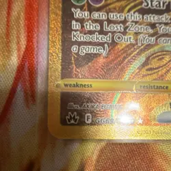 Pokemon Giratina VSTAR Secret Rare Full Art Holo Crown Zenith GG69/70 - Image 3