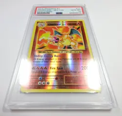 PSA 10 GEM MINT 2016 Pokemon 11/108 Reverse Holo Charizard XY Evolutions #57203B - Image 2