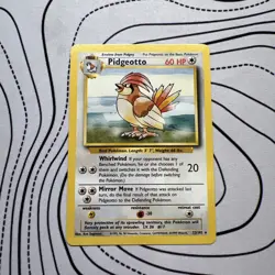 Pokemon Tcg Pidgeotto Base Set 22/102 Non Holo Rare LP+ - Image 1