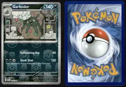 Garbodor Reverse Holo Masterball Pattern 060/086 White Flare Pokemon NM - Image 1