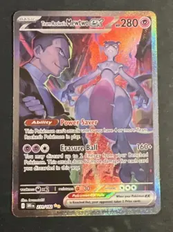 TEAM ROCKETS MEWTWO EX 2025 Pokemon 231/182 Destined Rivals - Image 1