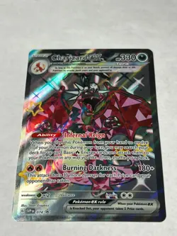Charizard ex 074 Promo Scarlet & Violet Pokemon Near Mint - Image 1
