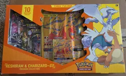 Pokemon TCG Reshiram & Charizard GX Premium Collection Box - DAMAGED - Image 1