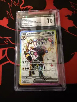 CGC 10 Umbreon ex 176 SVP Black Star Promo Prismatic Evolutions Pokemon Gem Mint - Image 1