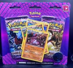 Pokemon - SEALED - Black and White: Dark Explorers - 2 Pack Blister - Krookodile - Image 1