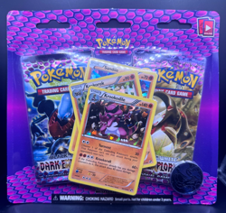 Pokemon - SEALED - Black and White: Dark Explorers - 2 Pack Blister - Krookodile - Image 2