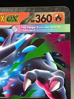 Mega Charizard X ex 013/094 - Mega Evolutions - Pokemon TCG - Double Rare Mint+ - Image 4