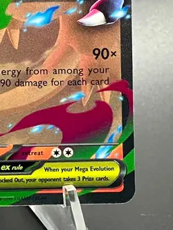 Mega Charizard X ex 013/094 - Mega Evolutions - Pokemon TCG - Double Rare Mint+ - Image 5