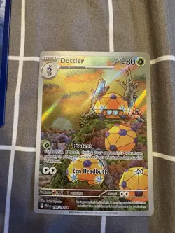 Lot Of 4 Illustration Rare Pokemon TCG SV Era: Furret, Dottler, Goth, Ledian - Image 4