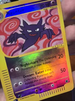 Haunter 080/165 Expedition Base Set Reverse Holo Vintage 2002 Pokemon MP - Image 5
