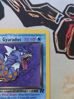 Dark Gyarados #25/82 - Pokemon Team Rocket Set - Unlimited Non Holo Rare - Image 4