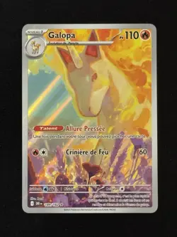 Carte Pokemon Galopa 189/182 Rivalites Destinees Francaise Neuve - Image 2