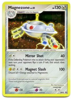 POKEMON • Magnezone Lv.51 CARTA RARA HOLO BLACK STAR PROMO BSP 32 DP32 NMINT - Image 1