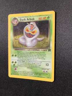 Pokemon TCG Dark Arbok Team Rocket 2 Holo Unlimited Holo Rare - Image 2