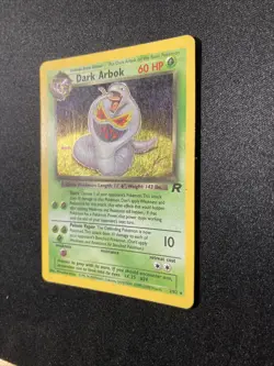 Pokemon TCG Dark Arbok Team Rocket 2 Holo Unlimited Holo Rare - Image 3