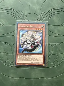 Dracotail Lukias | Collector’s Rare | JUSH-EN001 | Yu-Gi-Oh! | N Mint - Image 1
