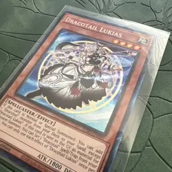 Dracotail Lukias | Collector’s Rare | JUSH-EN001 | Yu-Gi-Oh! | N Mint - Image 2