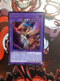 The Dragon that Devours the Dogma (Secret ) CH01-EN041 Near Mint 1st YuGiOh - Image 1