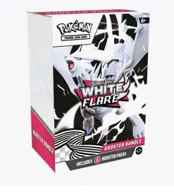 Pokemon TCG Scarlet & Violet White Flare Booster Bundle Factory Sealed Authentic - Image 1
