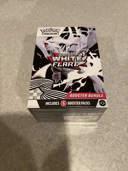 Pokemon TCG: Scarlet & Violet White Flare Booster Bundle Box Factory Sealed - Image 1
